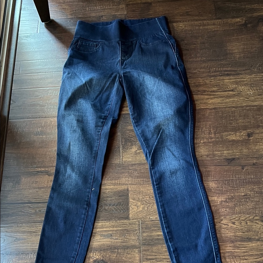 Women's DKNY Scultped Legging Blue Jeans